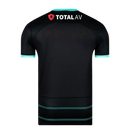 Portsmouth 2024/2025 - Camiseta de visitante Portsmouth - Negro - Hiper-turquesa - Diseño moderno - Championship - Fútbol - Equipamiento deportivo - Temporada - Estilo - Elegante.