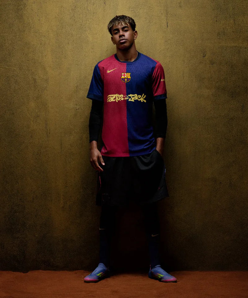 CAMISETA BARCELONA I 24/25 CACTUS JACK TRAVIS SCOTT HOMBRE