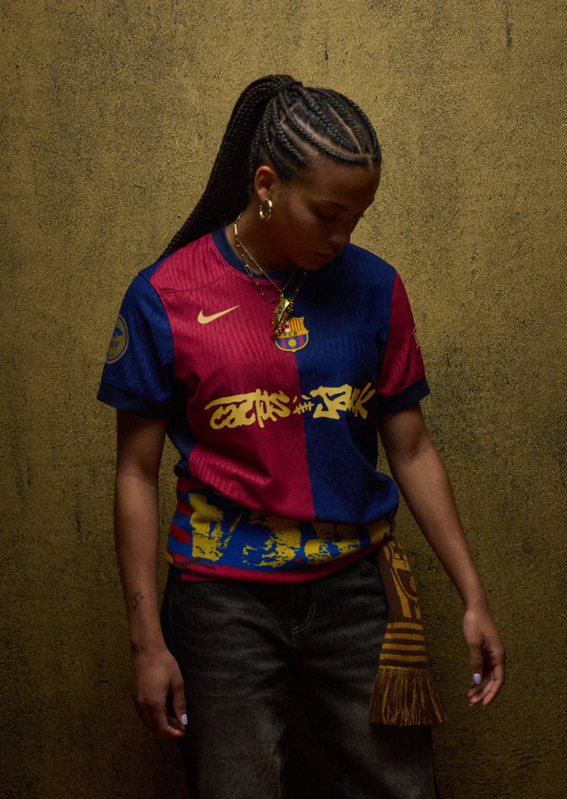 CAMISETA BARCELONA I 24/25 CACTUS JACK TRAVIS SCOTT HOMBRE