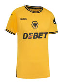 Wolverhampton 2024/2025 - Camiseta titular Wolverhampton - Diseño moderno - Estilizado - Triángulos - Aspecto dinámico - Temporada - Innovador - Fútbol - Estilo - Actual - Mantos do Futebol.