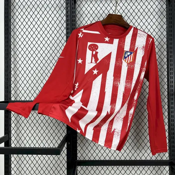 ATLÉTICO DE MADRID PREPARTIDO I 25-26 MANGA LARGA HOMBRE