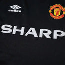 CAMISETA MANCHESTER UNITED NEGRA III 98/99 CONJUNTO INFANTIL (RETRO)