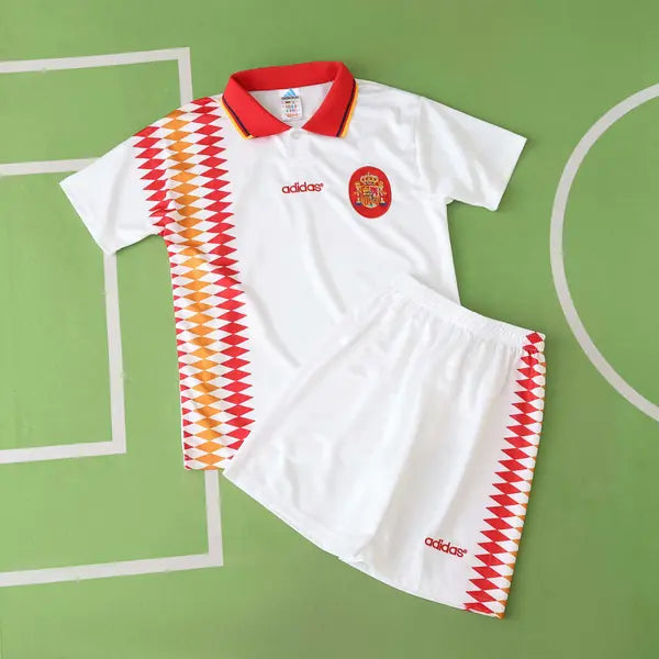 CAMISETA ESPAÑA II 1994 RETRO CONJUNTO INFANTIL