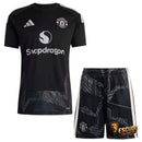 CONJUNTO MANCHESTER UNITED PORTERO NEGRO 26/27 HOMBRE