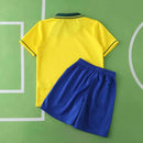 CAMISETA BRASIL I 94 CONJUNTO INFANTIL (RETRO)