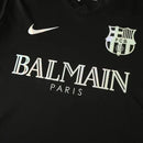 CAMISETA BARCELONA EDICIÓN LIMITADA BALMAIN PARIS BLACK 24/25 HOMBRE
