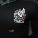 CAMISETA MEXICO  NEGRA 2026 MUNDIAL HOMBRE MANGA LARGA VERSIÓN JUGADOR