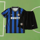 CAMISETA INTER DE MILAN I 09/10 CONJUNTO INFANTIL (RETRO)