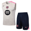 CONJUNTO BARCELONA ENTRENAMIENTO SIN MANGAS II HOMBRE 25/26
