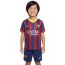 BARCELONA I 13/14 EQUIPACIÓN PARA NIÑOS (RETRO)