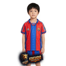 BARCELONA I 95/97 EQUIPACIÓN PARA NIÑOS (RETRO)