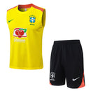 CONJUNTO BRASIL ENTRENAMIENTO SIN MANGAS II HOMBRE 25/26