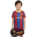 BARCELONA I 10/11 EQUIPACIÓN PARA NIÑOS (RETRO)