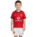 MANCHESTER UNITED I 02/04 EQUIPACIÓN PARA NIÑOS (RETRO)