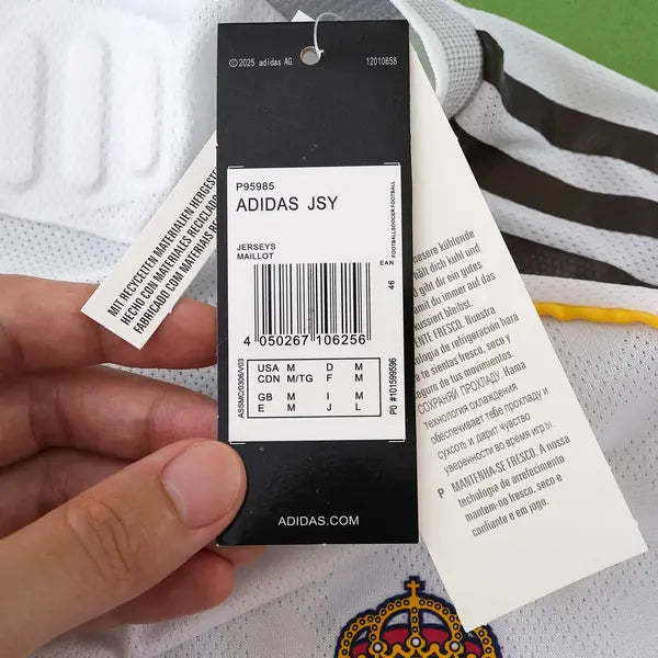 REAL MADRID I 25/26 HOMBRE (VERSION JUGADOR) MANGA LARGA
