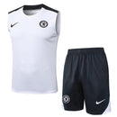 CONJUNTO CHELSEA ENTRENAMIENTO SIN MANGAS II HOMBRE 25/26