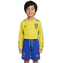 BRASIL I MANGA LARGA 2002 EQUIPACIÓN PARA NIÑOS (RETRO)