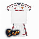 MANCHESTER UNITED II 98/99 EQUIPACIÓN PARA NIÑOS (RETRO)