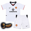 MANCHESTER UNITED II 02/03 EQUIPACIÓN PARA NIÑOS (RETRO)