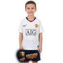 MANCHESTER UNITED III 08/09 EQUIPACIÓN PARA NIÑOS (RETRO)