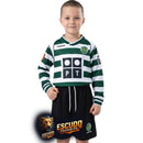 SPORTING LISBOA I MANGA LARGA 01/02 EQUIPACIÓN PARA NIÑOS (RETRO)