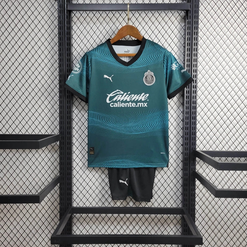 CAMISETA CHIVAS GUADALAJARA III 23/24 CONJUNTO INFANTIL