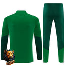 CHÁNDAL MEDIA CREMALLERA + PANTALONES MEXICO VERDE OSCURO Y ROJO 26/27 HOMBRE