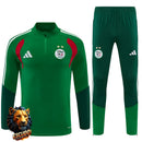 CHÁNDAL MEDIA CREMALLERA + PANTALONES MEXICO VERDE OSCURO Y ROJO 26/27 HOMBRE