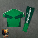 CHÁNDAL MEDIA CREMALLERA + PANTALONES MEXICO VERDE OSCURO Y ROJO 26/27 HOMBRE