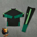 CHÁNDAL MEDIA CREMALLERA + PANTALONES MEXICO NEGRO Y VERDE 26/27 HOMBRE