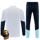 CHÁNDAL MEDIA CREMALLERA + PANTALONES ARGENTINA BLANCO Y AZUL MARINO 26/27 HOMBRE