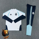 CHÁNDAL MEDIA CREMALLERA + PANTALONES ARGENTINA BLANCO Y AZUL MARINO 26/27 HOMBRE