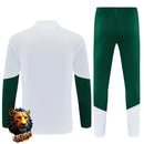 CHÁNDAL MEDIA CREMALLERA + PANTALONES ITALIA BLANCO Y VERDE 26/27 HOMBRE