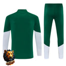 CHÁNDAL MEDIA CREMALLERA + PANTALONES ITALIA VERDE Y BLANCO 26/27 HOMBRE