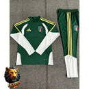 CHÁNDAL MEDIA CREMALLERA + PANTALONES ITALIA VERDE Y BLANCO 26/27 HOMBRE