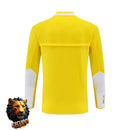 CHÁNDAL + PANTALONES BRASIL AMARILLO Y BLANCO 2002 HOMBRE RETRO
