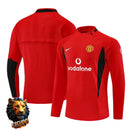 CHÁNDAL + PANTALONES MANCHESTER UNITED ROJO Y NEGRO 02/03 HOMBRE RETRO