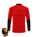 CHÁNDAL + PANTALONES MANCHESTER UNITED ROJO Y NEGRO 02/03 HOMBRE RETRO