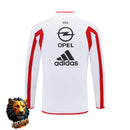 CHÁNDAL MEDIA CREMALLERA + PANTALONES AC MILAN BLANCO Y ROJO 05/06 HOMBRE RETRO