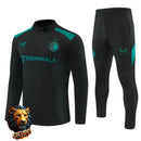 CHÁNDAL MEDIA CREMALLERA + PANTALONES FEYENOORD NEGRO Y VERDE 26/27 HOMBRE
