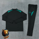 CHÁNDAL MEDIA CREMALLERA + PANTALONES FEYENOORD NEGRO Y VERDE 26/27 HOMBRE