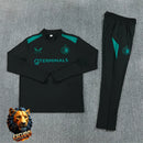 CHÁNDAL MEDIA CREMALLERA + PANTALONES FEYENOORD NEGRO Y VERDE 26/27 HOMBRE