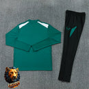 CHÁNDAL MEDIA CREMALLERA + PANTALONES FEYENOORD VERDE Y BLANCO 26/27 HOMBRE
