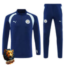CHÁNDAL MEDIA CREMALLERA + PANTALONES MANCHESTER CITY AZUL MARINO Y AZUL CELESTE 26/27 HOMBRE