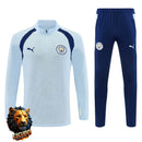 CHÁNDAL MEDIA CREMALLERA + PANTALONES MANCHESTER CITY AZUL CELESTE Y AZUL MARINO 26/27 HOMBRE