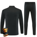 CHÁNDAL MEDIA CREMALLERA + PANTALONES AC MILAN NEGRO 26/27 HOMBRE