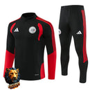 CHÁNDAL MEDIA CREMALLERA + PANTALONES AJAX NEGRO Y ROJO 26/27 HOMBRE