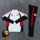 CHÁNDAL MEDIA CREMALLERA + PANTALONES AJAX BLANCO Y NEGRO 26/27 HOMBRE