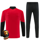 CHÁNDAL MEDIA CREMALLERA + PANTALONES AJAX ROJO Y NEGRO 26/27 HOMBRE