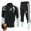 CHÁNDAL MEDIA CREMALLERA + PANTALONES ESPAÑA NEGRO Y BLANCO 26/27 HOMBRE